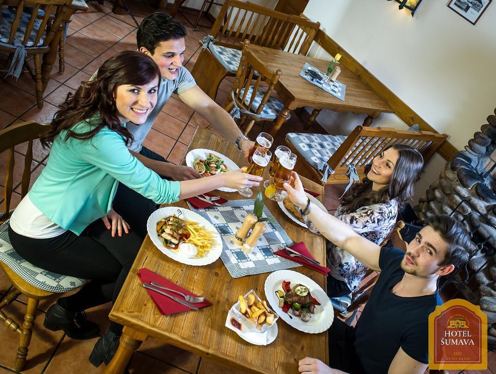 Hotel Sumava Vyšší Brod エクステリア 写真